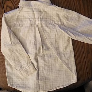 JANIE AND JACK 2T LING SLEEVE BUTTON DOWN DRESS SHIRT